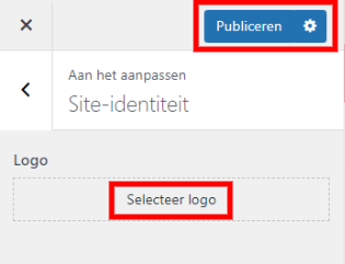 logo uploaden